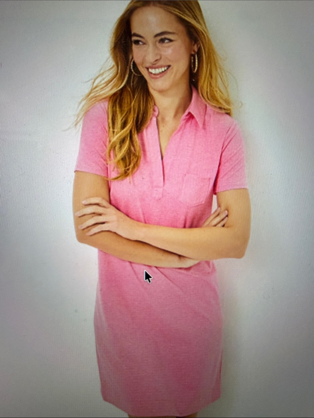 Lilly Pulitzer UPF 50+ Dune Dress in Heathered Confetti Pink